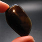 Rare Large Blue Amber Tumbled Piece Fluorescent From Indonesia - 1.7" - 7.69 Grams