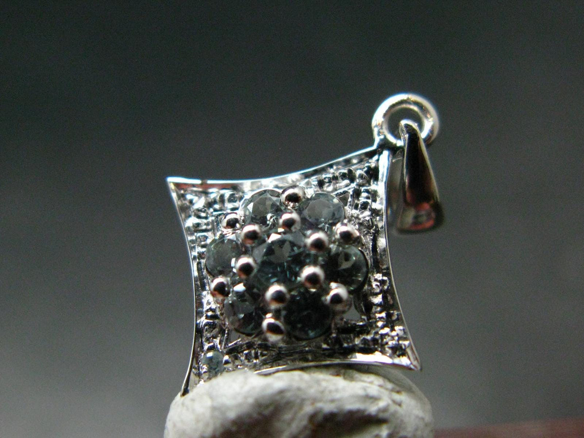 Genuine Alexandrite Gem Silver Pendant From Russia - 1.00 Grams - 0.40 TCW