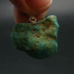 Genuine Turquoise Silver Pendant From Sleeping Beauty Arizona - 0.9" - 4.22 Grams