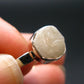Phenakite Phenacite Sterling Silver Size 8 Ring from Nigeria - 2.06 Grams