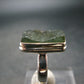 Labradorite Peacock Blue Silver Ring From Madagascar - 6.4 Grams - Size 7