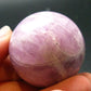 Rich Pinkish - Purple Kunzite Spodumene Sphere Ball From Brazil - 1.5"