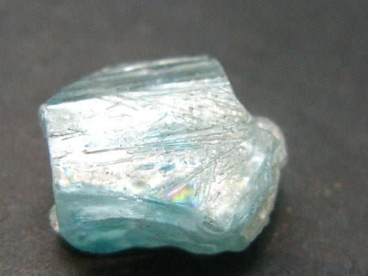 Blue Zircon Gem Crystal From Cambodia - 27.40 Carats