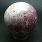 Red Tourmaline Sphere Ball From Brazil - 2.5"