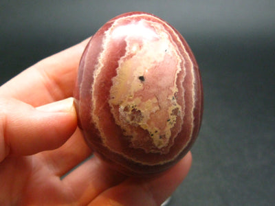 Rhodochrosite Egg from Argentina - 2.1" -177.76 Grams