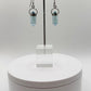 Swiss Blue Topaz Point Earrings in Sterling Silver - Weight 6.57 Grams