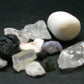 Synergy 12 Set Phenakite Moldavite Natrolite Petalite Danburite Tektite Scolecite Herderite Tanzanite Brookite 73.35 Gr