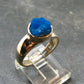Cavansite Ring From India - 4.60 Grams - Size 7.5
