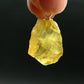 Heliodor (Yellow Beryl) Crystal Silver Pendant From Brazil - 1.0" - 3.09 Grams