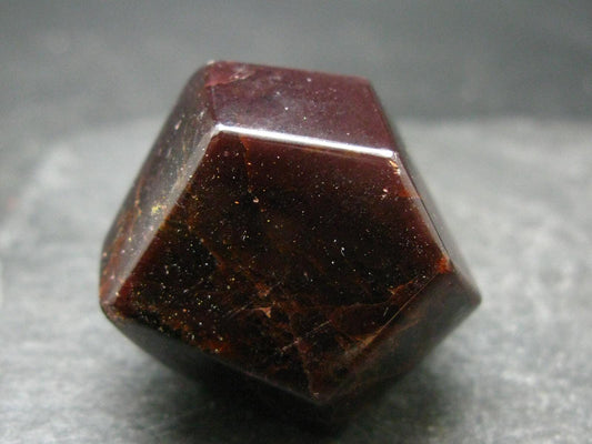 Red Almandine Garnet Crystal From India - 1.2" - 44.0 Grams