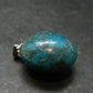 Genuine Turquoise Silver Pendant From Sleeping Beauty Arizona - 1.1" - 6.0 Grams