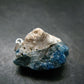 Rare Raw Blue Euclase Gem Crystal Silver Pendant from Zimbabwe - 1.0" - 5.40 Grams