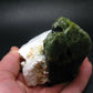 Green Tourmaline (Vanadium Dravite) Crystal on Albite From Tanzania - 3.5" - 416 Grams