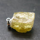 Barite Crystal Silver Pendant From USA - 0.8" - 5.7 Grams
