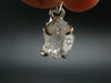 Fine Natural Herkimer Diamond Silver Pendant From New York - 0.8" - 2.48 Grams