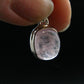 Pink Morganite Silver Pendant From Brazil - 0.9" - 3.05 Grams