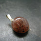 Strawberry Quartz Tumbled Silver Pendant - 1.0" - 4.6 Grams