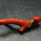 Rare Natural Red Coral From Italy - 1.8" - 2.03 Grams