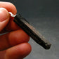 Aegirine Crystal Silver Pendant From Malawi - 1.8" - 4.38 Grams