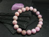 Kunzite Spodumene Genuine Bracelet ~ 7 Inches ~ 10mm Round Beads