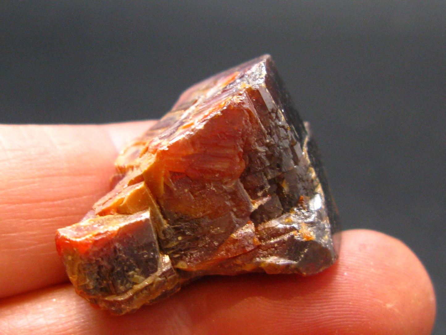 Vanadinite Crystal From Morocco - 1.1" - 26.69 Grams