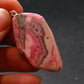 Rhodochrosite Sterling Silver Pendant From Alma Colorado - 1.7" - 6.65 Grams