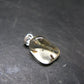 Bytownite Golden Labradorite Silver Pendant From Mexico - 0.7"