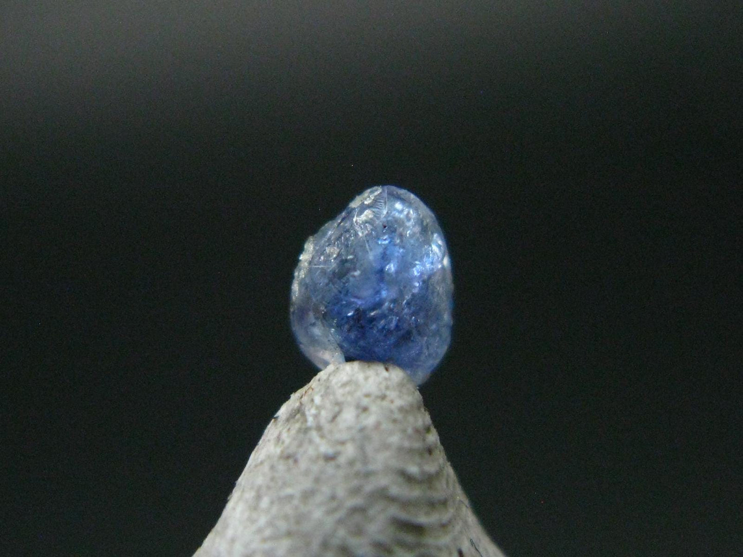 Gem Benitoite Cut Stone From California - 0.20 Carats - 4x3mm
