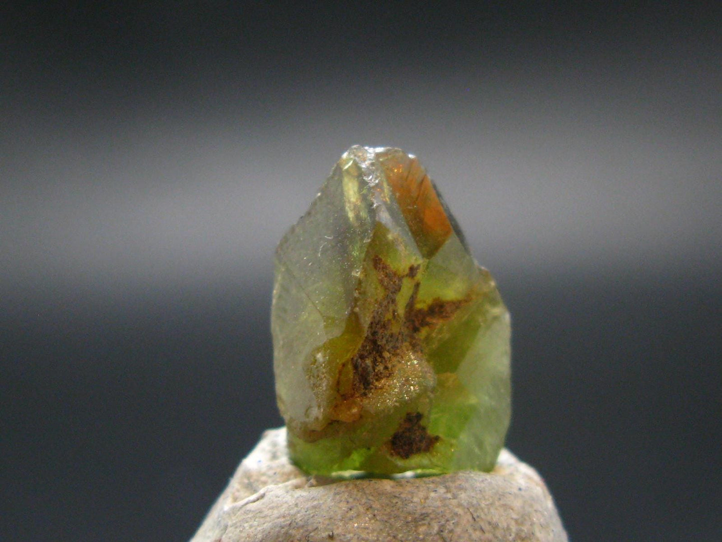 Rare Titanite Sphene Crystal From Brazil - 0.6"