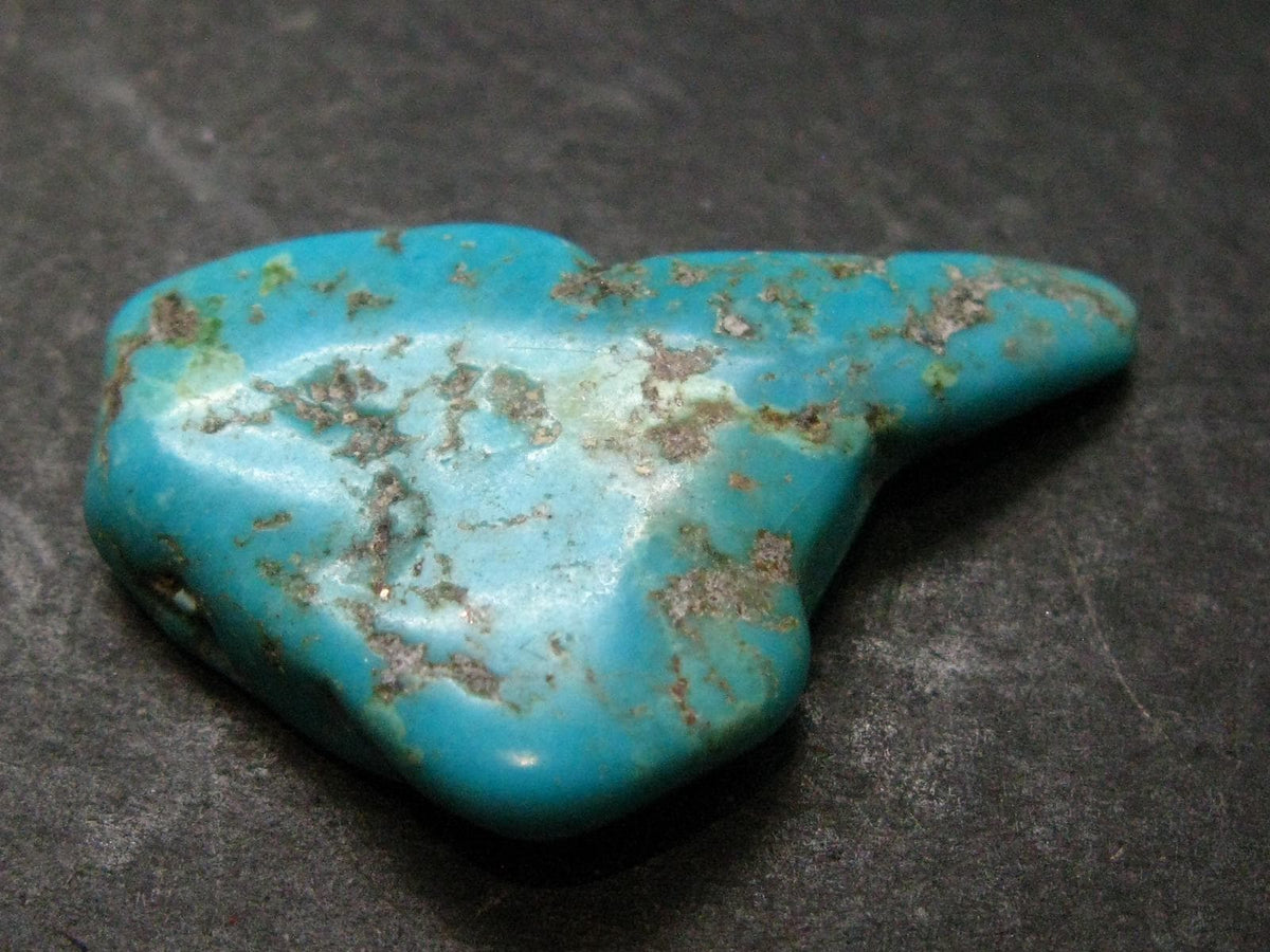 Genuine Tumbled Turquoise from Arizona, USA - 1.5" - 8.48 Grams