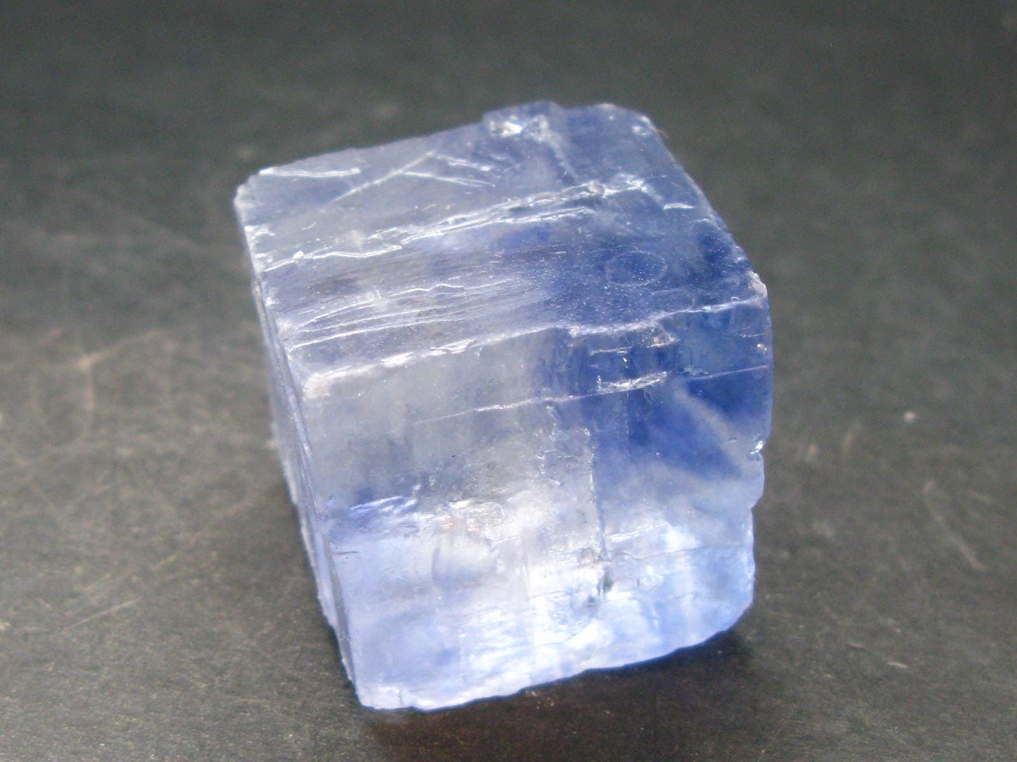 Blue Halite Crystal From USA - 1.2" - 41.5 Grams