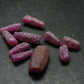 Lot of 10 Ruby Crystals from Winza Tanzania - 19.80 Grams