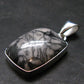 Pinolite Silver Plated Pendant from Austria - 1.4" - 6.45 Grams