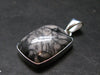 Pinolite Silver Plated Pendant from Austria - 1.4" - 6.45 Grams