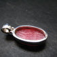 Rhodochrosite Sterling Silver Pendant From Argentina - 1.2" - 6.0 Grams