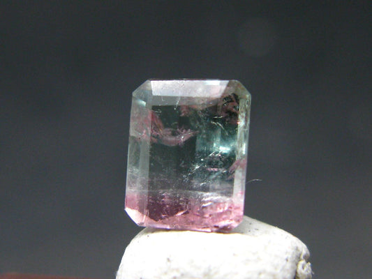 Watermelon Tourmaline Cut Stone Gem From Brazil - 1.41 Carats - 8x6mm