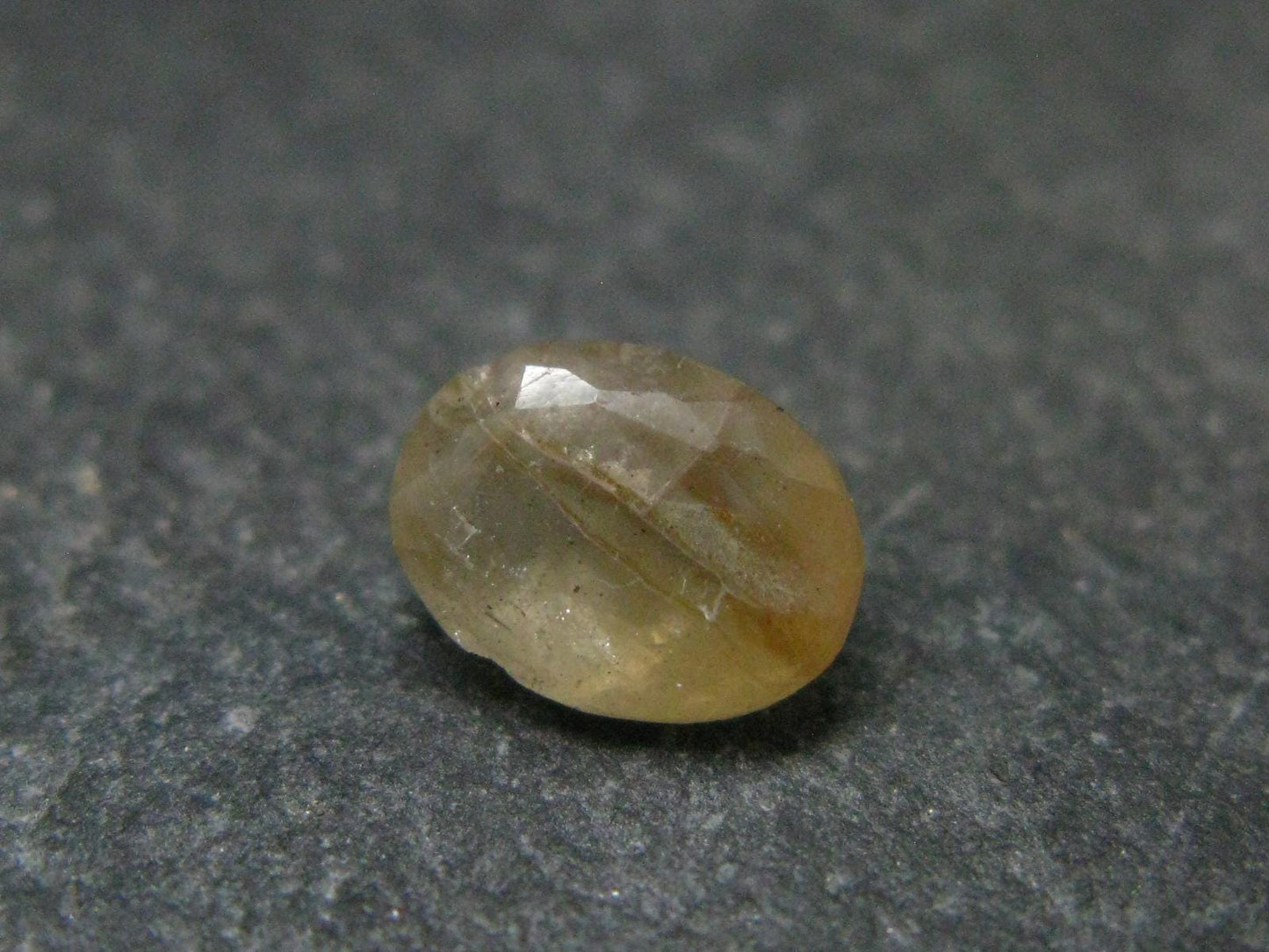 Rare Gem Bustamite Cut Stone from Australia - 1.36 Carats