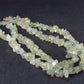 Lot of 3 Natural Prehnite Tumbled Beads Necklaces from Australia - 18"
