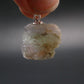 Gray Herderite Silver Pendant from Africa - 0.8" - 2.8 Grams