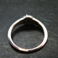 Muonionalusta Meteorite Sterling Silver Ring from Sweden - 2.07 Grams - Size 7