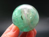 Gem Purple + Green Fluorite Sphere from China - 1.9"