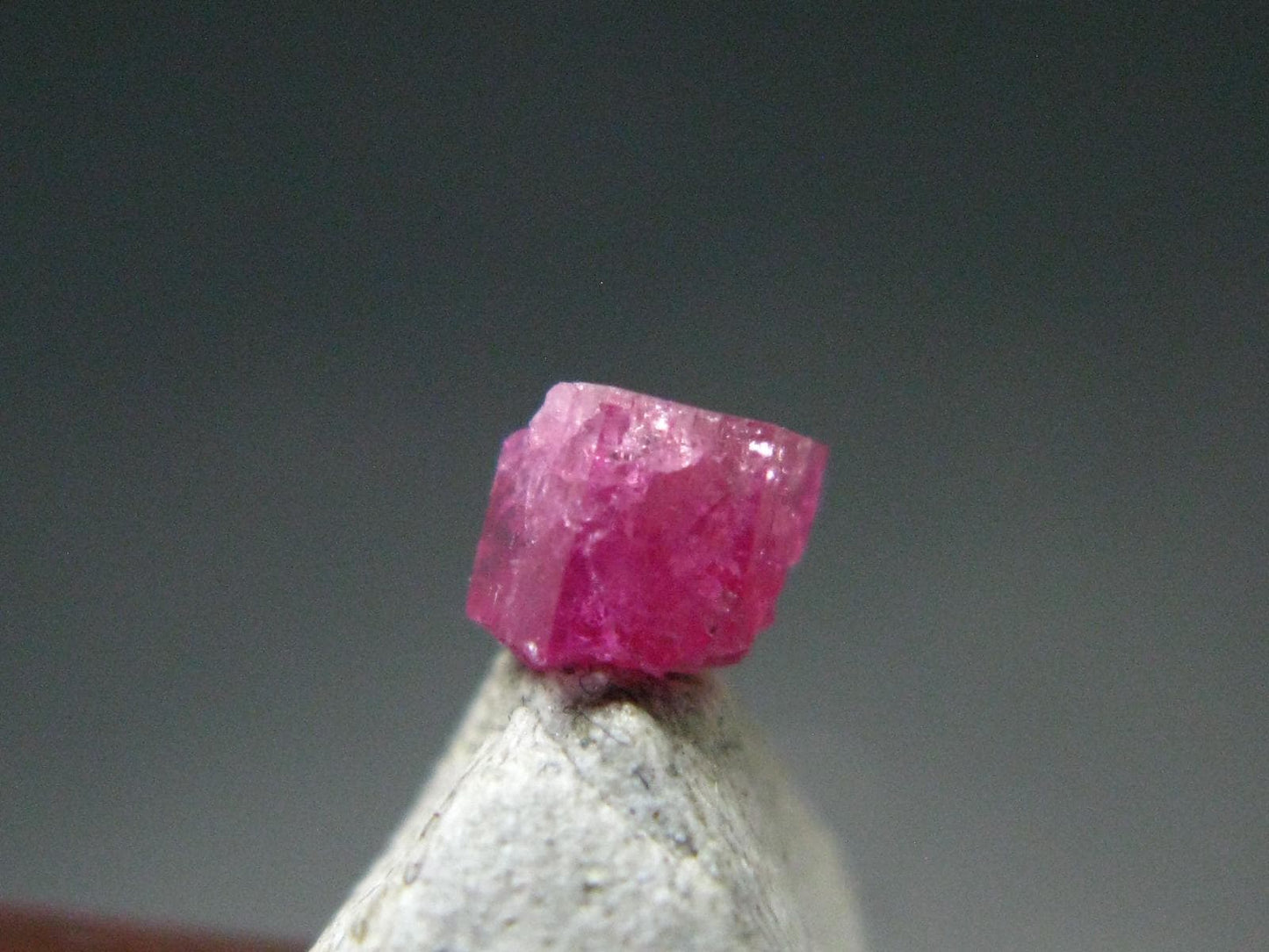 Nice Rare Gem Bixbite Red Emerald Beryl Crystal From Utah USA - 0.35 Carats