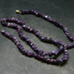 Purple Sugilite Necklace From South Africa - 18" - 19.41 Grams
