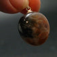 Iolite Cordierite & Sunstone Silver Pendant From India - 1.0" - 7.22 Grams