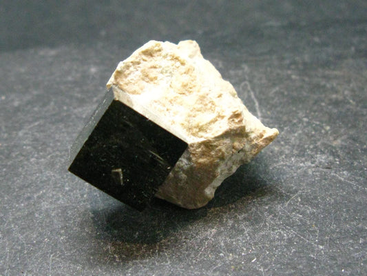 Perfect Pyrite Cube Cluster from Spain - 1.4"