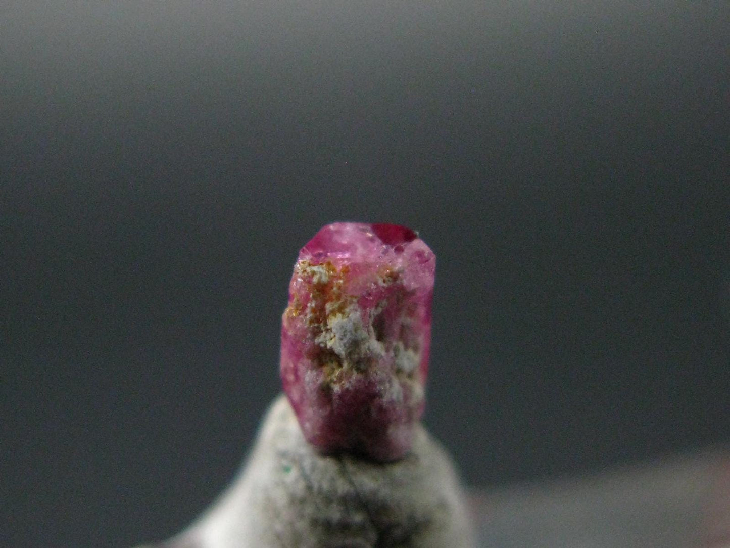 Nice Rare Gem Bixbite Red Emerald Beryl Crystal From Utah USA - 0.30 Carats