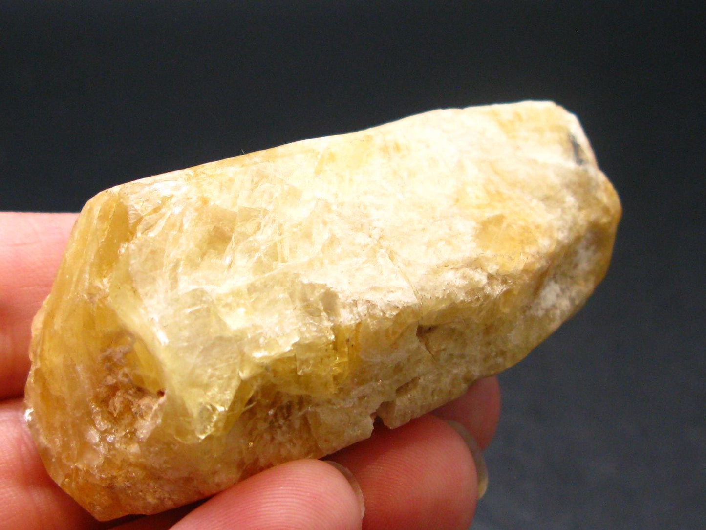 Gem Heliodor Golden Beryl Crystal from Madagascar - 49.90 Grams - 2.2"