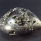 Pyrite Crystallized Carved Heart From Peru - 2.1" - 129.8 Grams