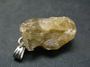 Cerussite Cerusite Crystal Silver Pendant From Morocco - 1.1" - 6.67 Grams