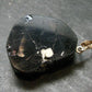 Black Tourmaline Schorl Silver Pendant From Brazil - 1.7" - 18.75 Grams
